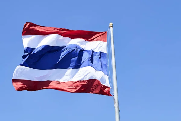 Nationale vlag van thailand — Stockfoto