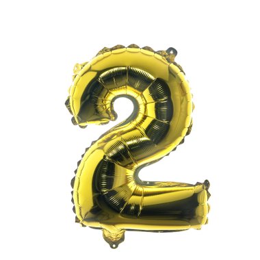 Mutlu yıllar 2020. 2 numaralı altın balon.