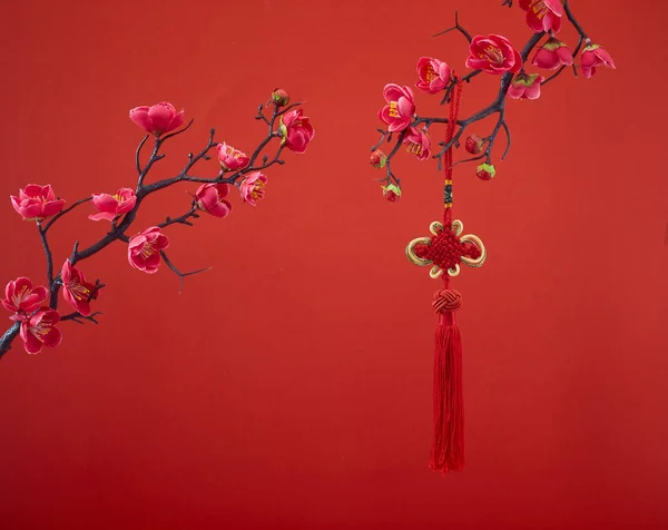 Decoração do ano novo chinês para o festival da primavera — Fotografia de Stock