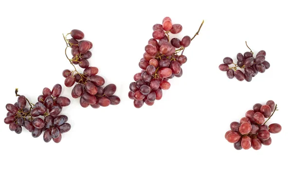 白葡萄上的新鲜成熟多汁葡萄 — 图库照片