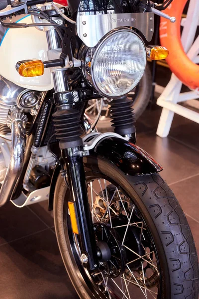 De Royal Enfield motorfiets — Stockfoto