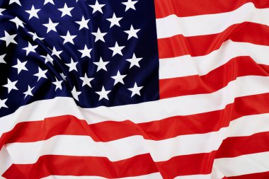 Anma Günü için Amerikan Bayrak Dalgası ya da 4 Temmuz