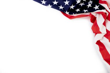 Anma Günü için Amerikan Bayrak Dalgası ya da 4 Temmuz