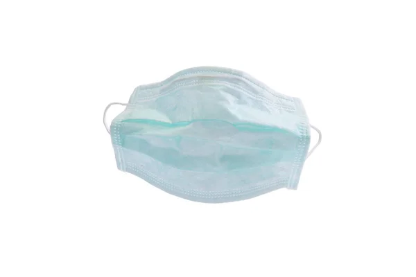 Medical cloth mask or Disposable face mask isolated on white