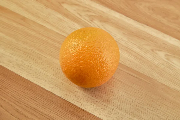 Sano Fresco Molti Arancia Frutta Sul Tavolo Legno Copiare Spazio — Foto Stock