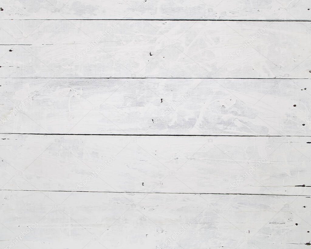 White Lacquered Wood Texture board background