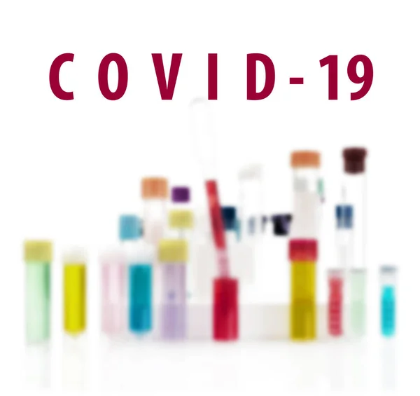 Testbuizen Laboratorium Tegen Het Virus Coronavirus Covid Concept Medisch Concept Rechtenvrije Stockfoto's