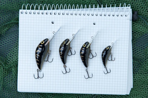 Halászati Kiegészítők Hely Szöveg Háttér — Stock Fotó