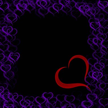 Kalpli soyut arkaplan