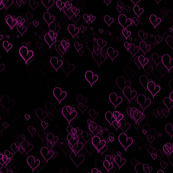 Abstract Background Hearts — Stock Photo, Image
