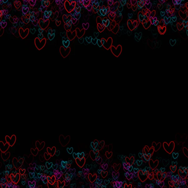 Fondo Abstracto Con Corazones — Foto de Stock