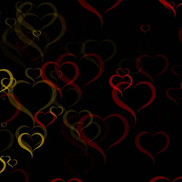 Fondo Abstracto Con Corazones — Foto de Stock