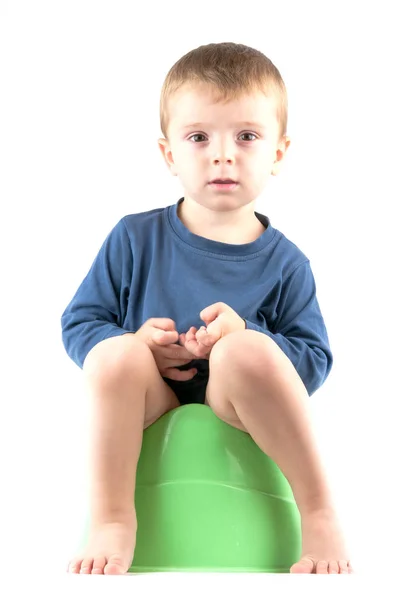 Lindo niño sonriente — Foto de Stock