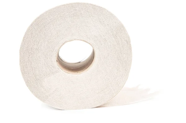 Soft Toilet Paper Isolated White Background — Stock Photo, Image