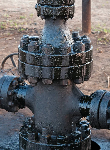 A oil field — Stock Photo, Image