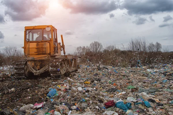 Crise de pollution plastique — Photo