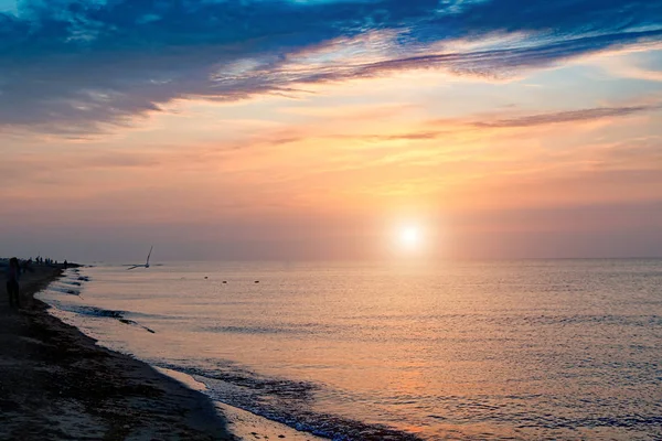 Pôr do sol brilhante — Fotografia de Stock Grátis