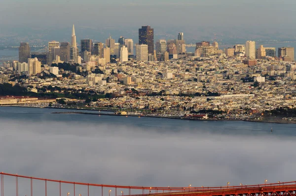 Gyönyörű festői Golden Gate, San Francisco City, California, Amerikai Egyesült Államok — Stock Fotó