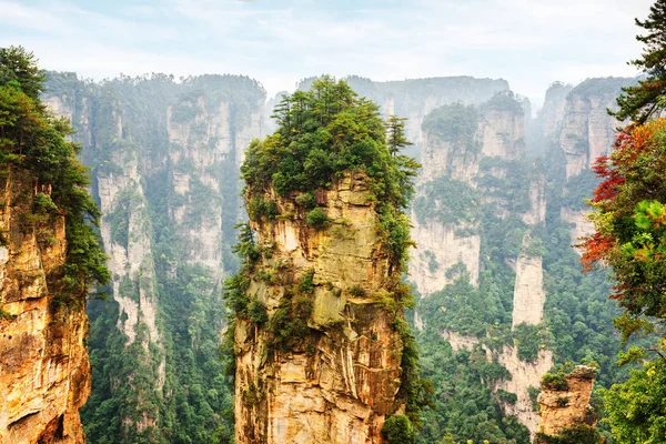 驚くべき石英砂岩柱アバター ハレルヤ山 — ストック写真