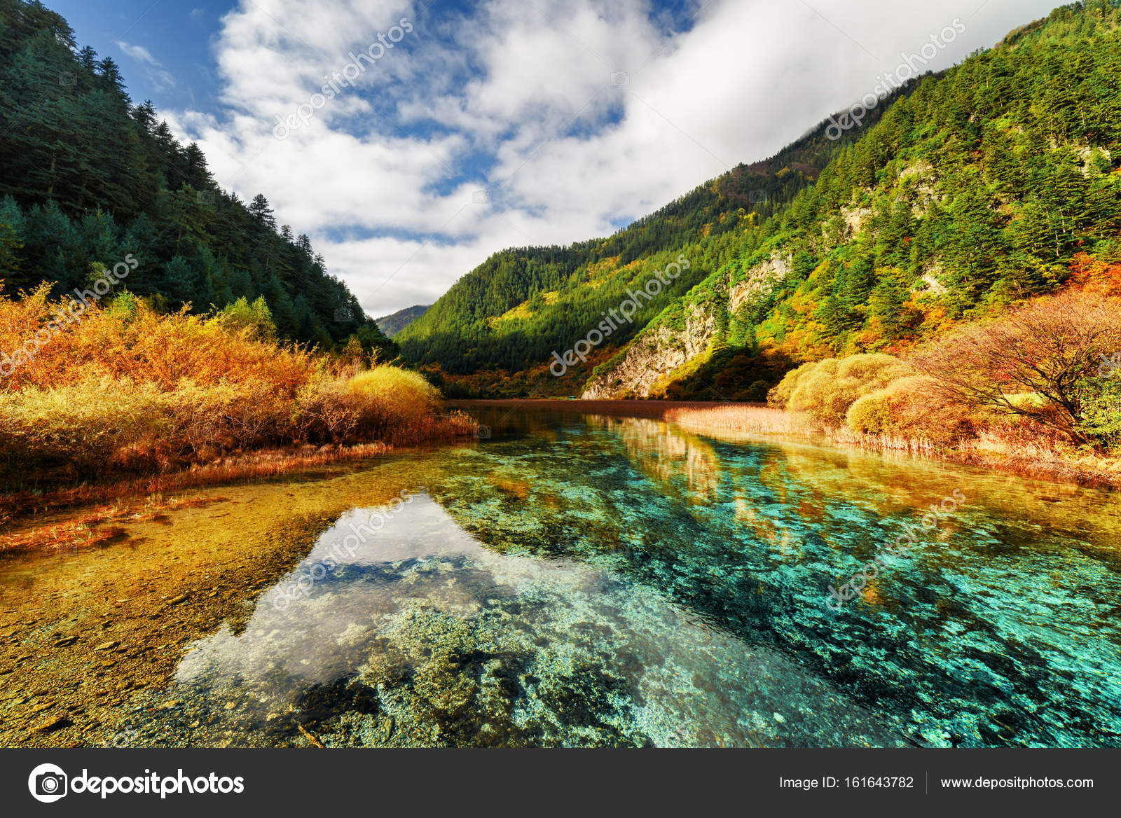 Get Crystal Clear Water Of River Among Mountains In Autumn Stock For Android Wallpaper Crystal Clear Water Of River Among Mountains In Autumn Stock For iPhone Free