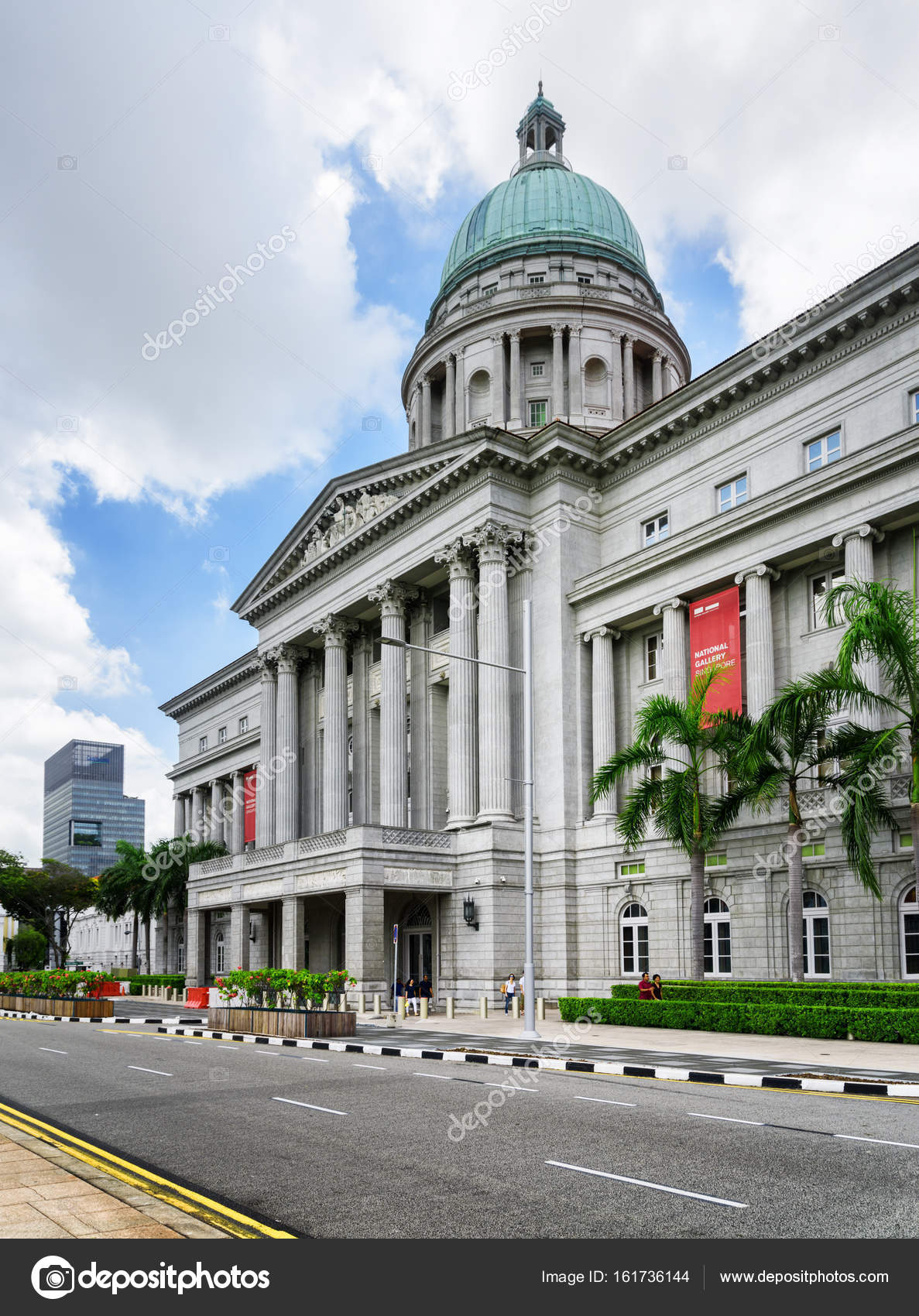 主要观点的国家美术馆新加坡—— 库存社论照片© efired #161736144