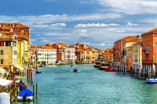 Bella vista sul Canal Grande a Venezia, Italia — Foto Stock