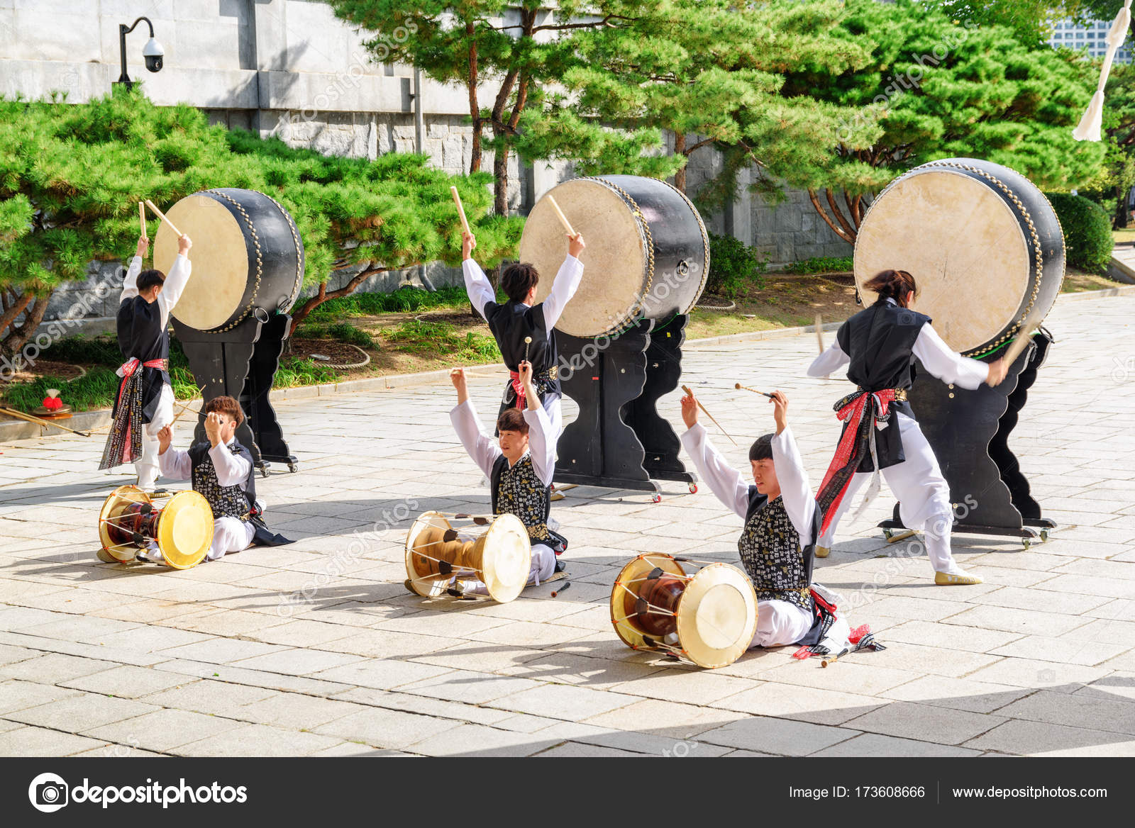 Korean traditional cheap drums