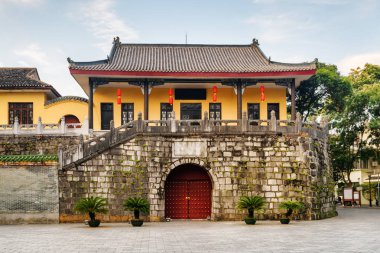 Doğal eski geleneksel Çince bina Guilin, Çin