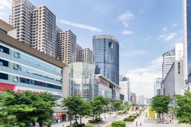 Shenzhen, Çin'Huaqiang Kuzey yolu, elektronik Mağazalar