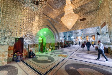Imamzadeh Saleh, Tahran, İran 'daki namaz salonu manzarası