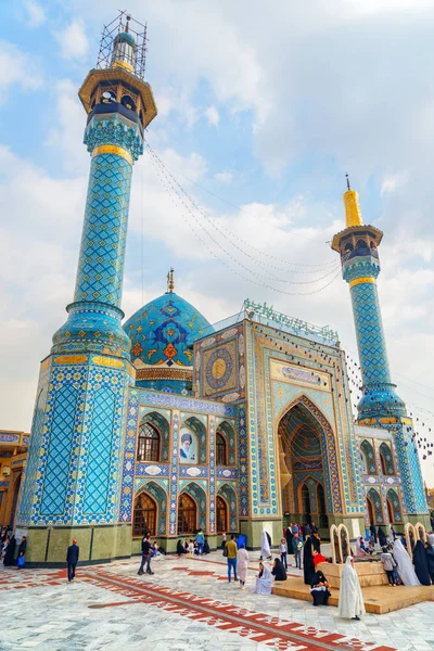 Καταπληκτική θέα του Imamzadeh Saleh στην περιοχή Shemiran, Τεχεράνη — Φωτογραφία Αρχείου