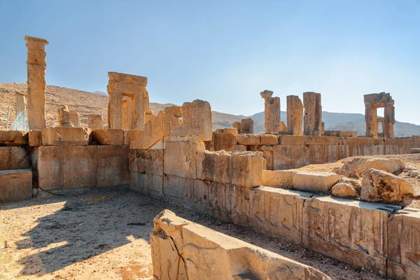 Awesome view of scenic ruins in Persepolis, Iran — Stock Photo, Image