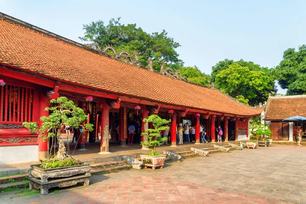 ハノイの文学寺院の風景,ベトナム — ストック写真