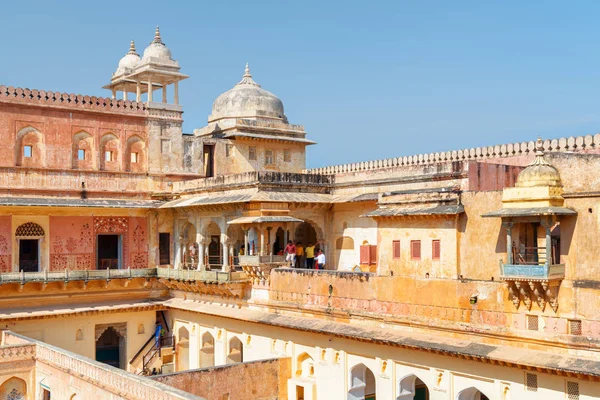 Vista del Palacio del Hombre Singh I, Jaipur, India — Foto de Stock