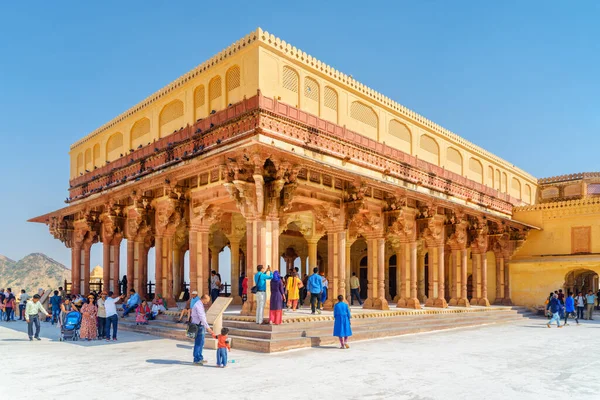 Jaipur India Noviembre 2018 Increíble Vista Del Diwan Hall Audience — Foto de Stock