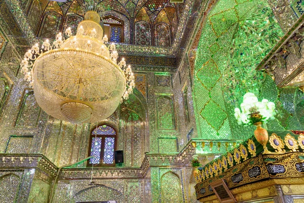 Shiraz Ιράν Οκτωβρίου 2018 Φοβερό Εσωτερικό Της Αίθουσας Προσευχής Στο — Φωτογραφία Αρχείου