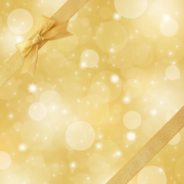 Abstrakt guld jul bakgrund — Stockfoto
