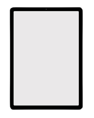 Beyaz arkaplanda büyük Tablet PC izole edildi