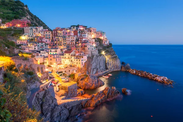 Manarola närbild — Stockfoto