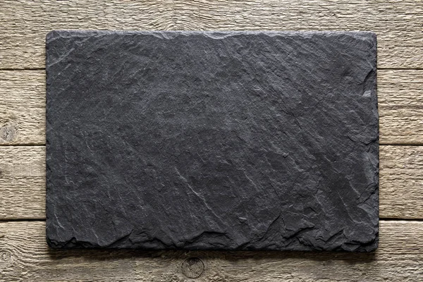 Black slate texture closeup — Stock Photo, Image