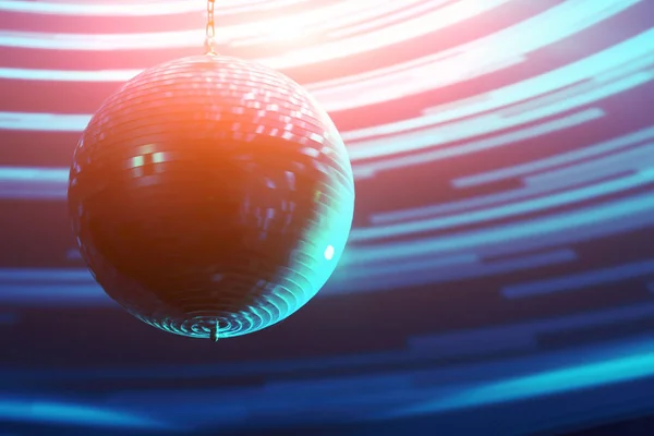 Homályos disco labdát háttér Vértes — Stock Fotó