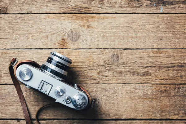 Стара старовинна фотокамера — стокове фото