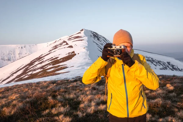 Fotograaf nemen foto — Stockfoto