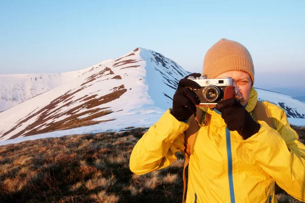 Fotograaf nemen foto — Stockfoto