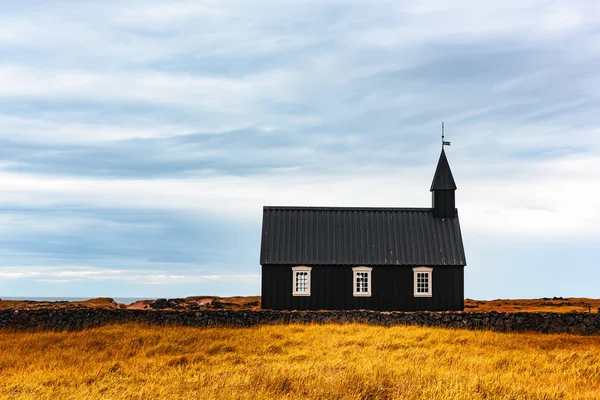 Iglesia negra de Budir — Foto de Stock