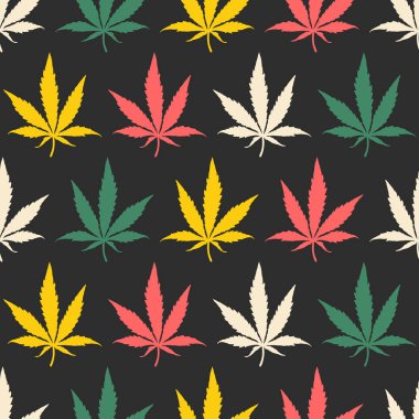 Siyah arka plan üzerinde renkli esrar bırakır -