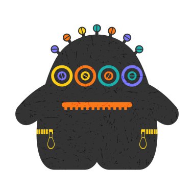 Beyaz izole duygularla komik karakterler . 