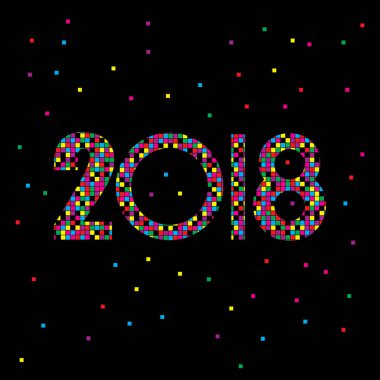 mutlu yeni yıl hediye kartı.