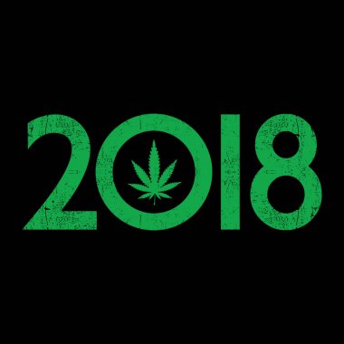 Esrar yaprak rengi 2018 yıl içinde. 