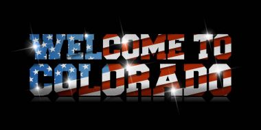 siyah arka plan üzerine bayrak içinde yazıt 